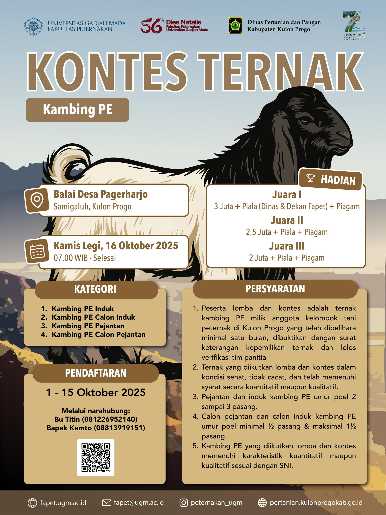Kontes Ternak Kambing PE 2025